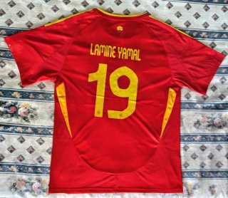 CAMISETA OFICIAL SELECCIÓN ESPAÑOLA FUTBOL LAMINE