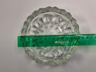 Cenicero Vintage Cristal Tallado