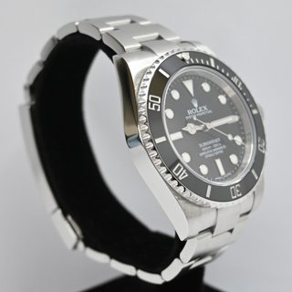 Rolex Submariner Acero Negro sin calendario