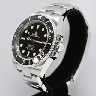 Rolex Submariner Acero Negro sin calendario