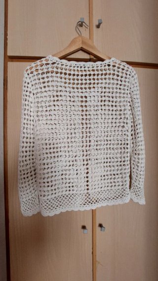 Rebeca blanca Zara talla M