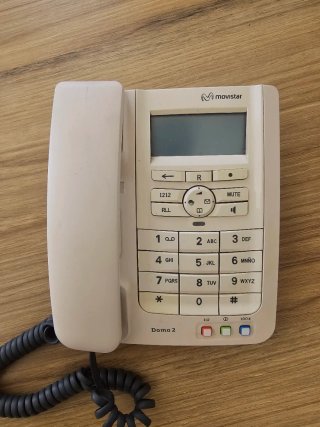 Teléfono Movistar Domo 2 Blanco