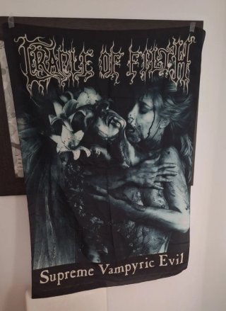 Bandera Cradle of Filth Original 90s