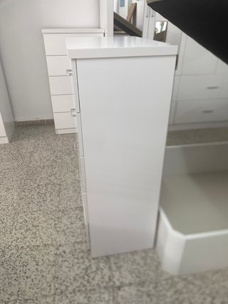 Sinfonier blanco 5 cajones