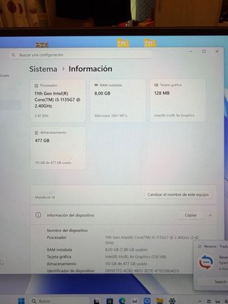 Huawei MateBook 14 Gris (sin fallo)