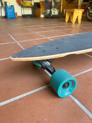 Longboard con diseño de surf
