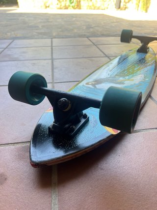 Longboard con diseño de surf