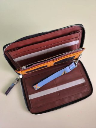 Cartera Parfois floral azul