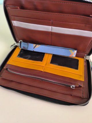 Cartera Parfois floral azul