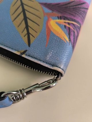 Cartera Parfois floral azul