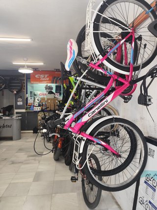 Bicicleta niña Canellini LINCY 26' Fucsia
