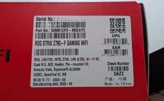 ASUS ROG STRIX Z790-F GAMING WIFI