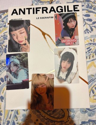 LE SSERAFIM ANTIFRAGILE 2nd Mini Album