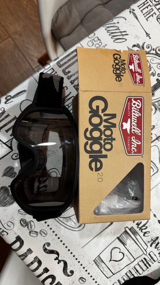 Gafas Moto Biltwell Moto Goggle 2.0 Negras