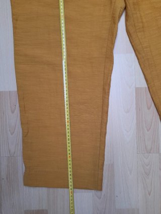 Pantalón H&M Amarillo Talla 46/48