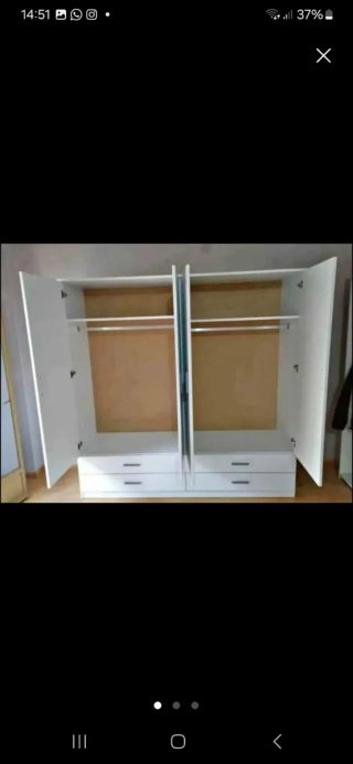 Armario modular nuevo 4 puertas y 2 cajones
