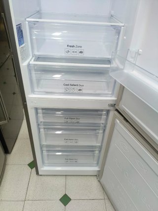 Nevera Samsung plateada 200/60cm A+++ con garantía