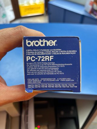 2 Rotoli Brother PC-72RF per Fax