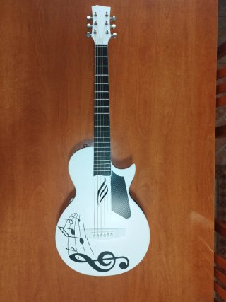 Guitarra Acústica Enya Nova Go Blanca