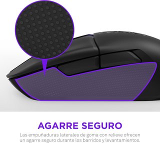 NZXT Lift Elite Ratón 57g 26K DPI Negro