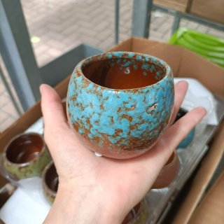 Set 3 Mini Vasi Ceramica