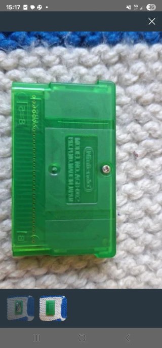 Pokémon Esmeralda GBA Auténtico