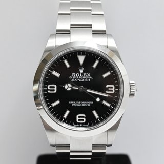 Rolex Explorer Acero 39mm Negro