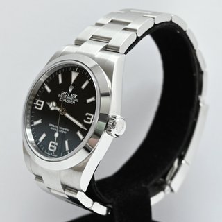 Rolex Explorer Acero 39mm Negro