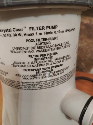 Filtro Piscina Intex krystal clear 602