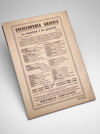 Enciclopedia Gráfica La Mancha y El Quijote (1930)