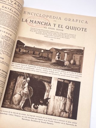 Enciclopedia Gráfica La Mancha y El Quijote (1930)