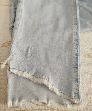 Vaqueros desgastados mujer mango