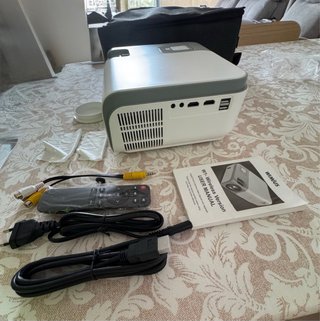 Proyector WiMIUS Full HD 1080P 4K + Pantalla