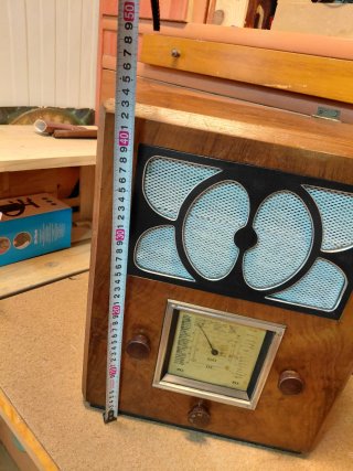 Radio de madera vintage
