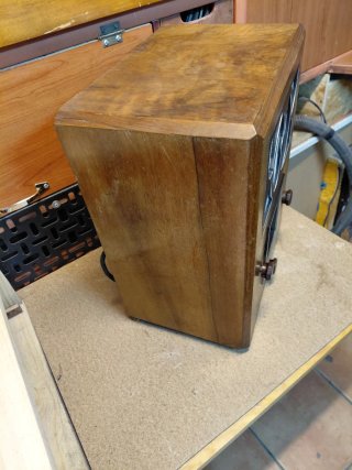 Radio de madera vintage