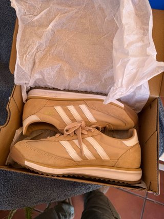Zapatillas Adidas SL 72 Beige/Blanco