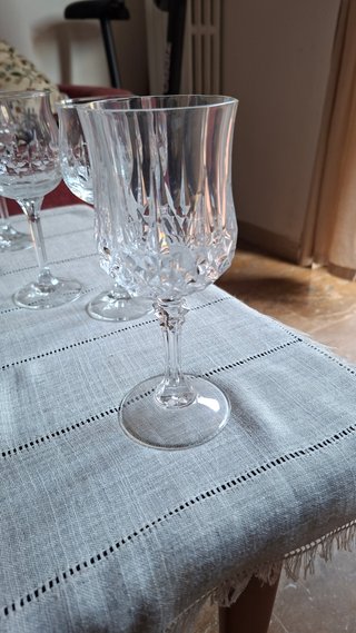 Servizio bicchieri cristallo d'Arques