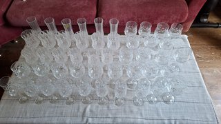 Servizio bicchieri cristallo d'Arques