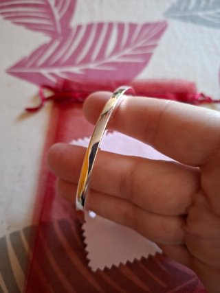 Pulsera plata esclava nueva