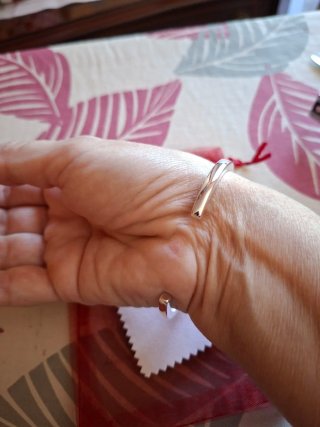 Pulsera plata esclava nueva