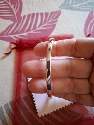 Pulsera plata esclava nueva