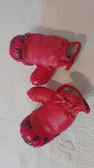 Saco y guantes boxeo infantil Disney Cars