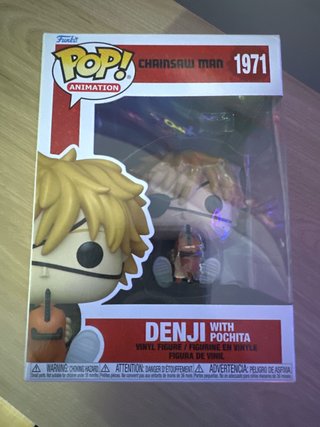 Funko Pop! Chainsaw Man Denji con Pochita 1971