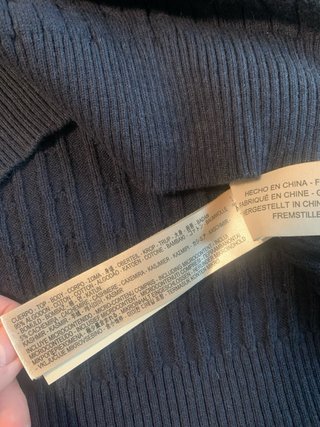 Jersey Massimo Dutti Hombre Azul XXL