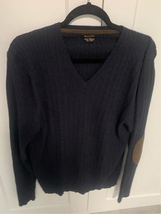 Jersey Massimo Dutti Hombre Azul XXL