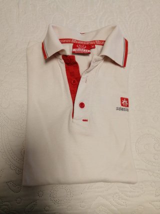 Polo Uniforme Salesianos Blanco Talla M