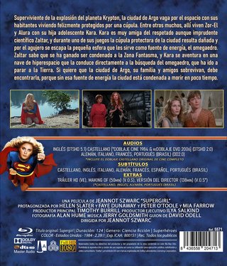 N0526 Steelbook Supergirl +  BD 1984