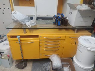 2 muebles para gabinete de clínica dental