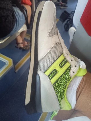 Zapatillas Hogan verdes y blancas