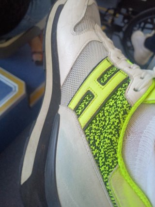 Zapatillas Hogan verdes y blancas